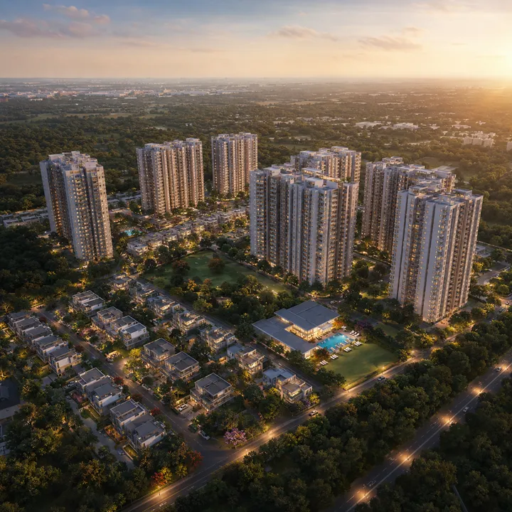 Purva Jigani project exterior reference image