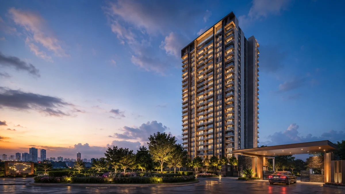 Purva Heritage project exterior reference image